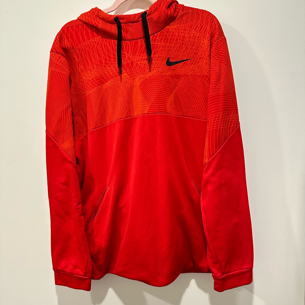 Nike Men's Red Hoodie